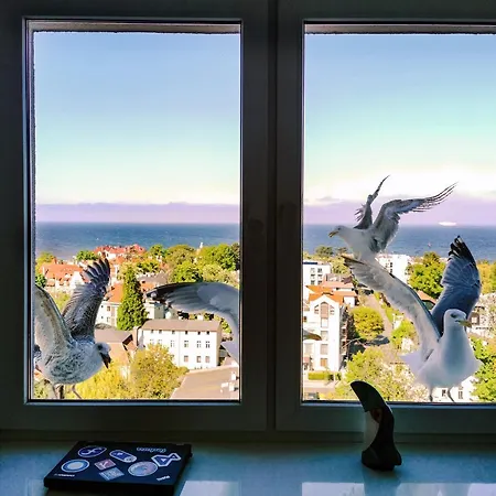 Homestay szállás Przy Plazy Z Widokiem Na Morze