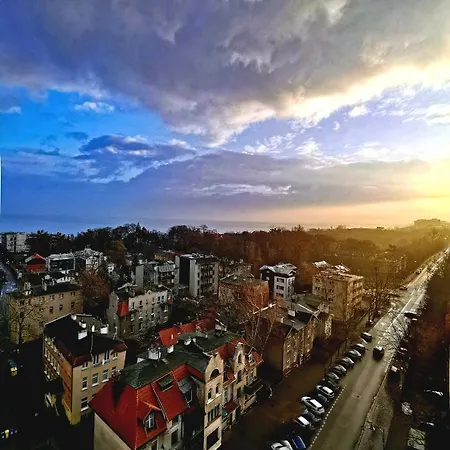 Przy Plazy Z Widokiem Na Morze Privatunterkunft