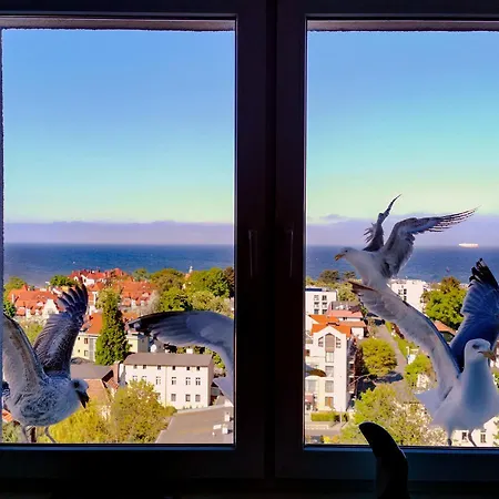 Privatunterkunft Przy Plazy Z Widokiem Na Morze Zoppot