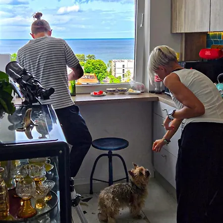 Przy Plazy Z Widokiem Na Morze Alloggio in famiglia Sopot