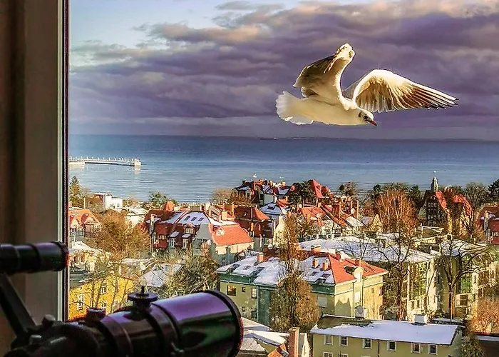 Przy Plazy Z Widokiem Na Morze