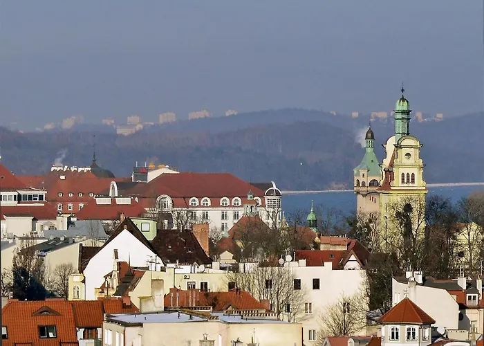 Quarto em Acomodações Particulares Przy Plazy Z Widokiem Na Morze Sopot