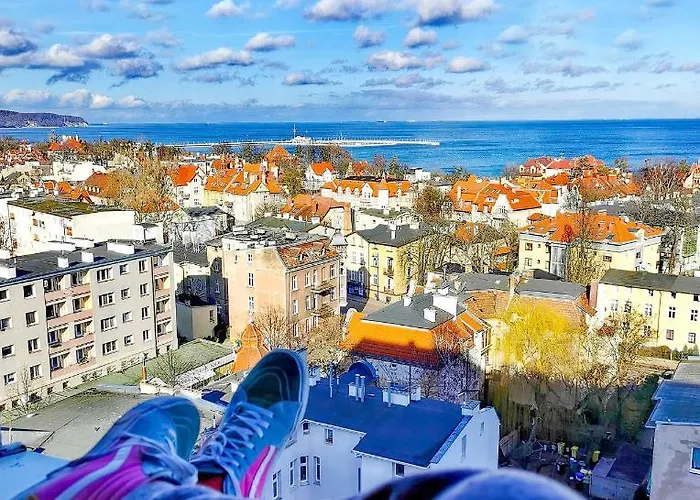 Przy Plazy Z Widokiem Na Morze Quarto em Acomodações Particulares *